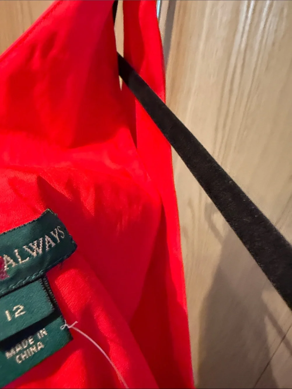 J. Crew 97% Cotton V-Neck Red Peplum Tank Top